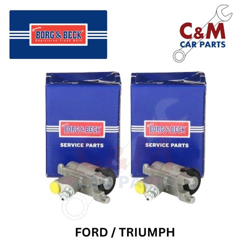 Rear brake wheel cylinder pair - wheel,