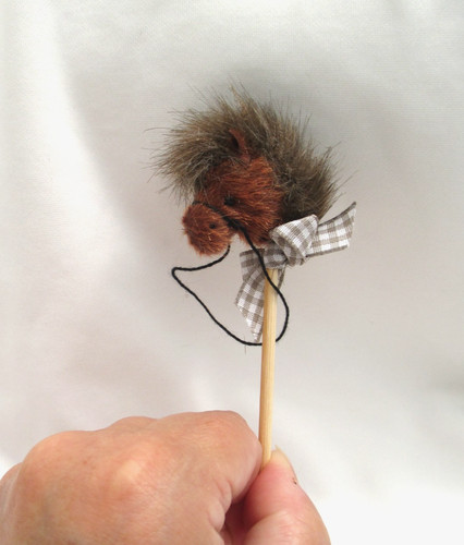 Little miniature stick horse - *little, miniature-stick