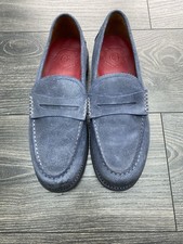 Grenson Blue Loafers Size 7.5 New Without Box
