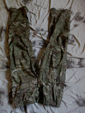 GENUINE Army ISSUE MTP multicam WATERPROOF lightweight GORETEX TROUSERS large