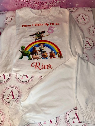 Toy story personalised frilly - story,