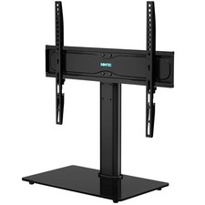 Universal Table Top Pedestal TV Stand with Bracket for 26-55 inch LCD/LED/Plasma