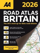 AA Road Atlas Britain 2026 by N.A. Spiral bound