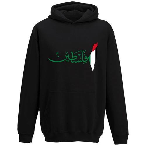 Palestine map hoodie - palestine,