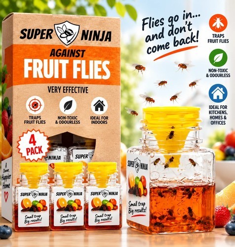 Super ninja fruit fly - trap,