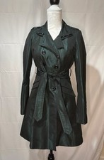 Karen Millen Women's Trench Coat Size 8 New Without Tags Teal
