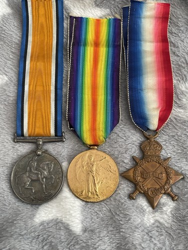 Ww1 medal trio - medal, driver