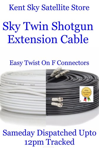 Sky twin cable extension - sky, q