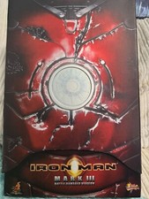 Hot Toys Marvels Iron Man: MMS110: Mark 3 Battle Damaged 1:6 Scale Figure