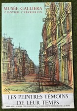 Carzou 1974 Vintage Exhibition