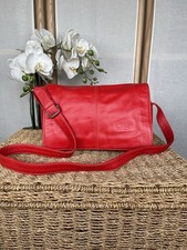 Enny red leather vintage
