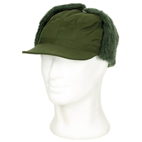 Swedish army winter cap m59 - cap, od