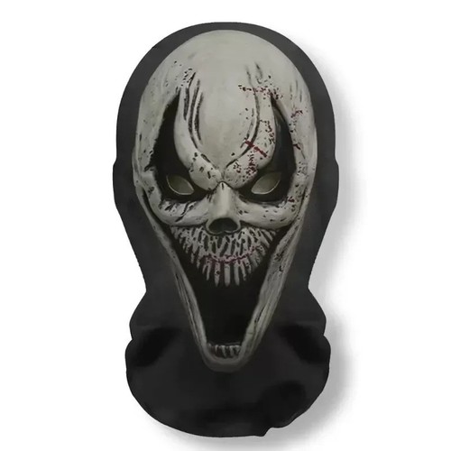 Halloween ghost face skull - face, 3d