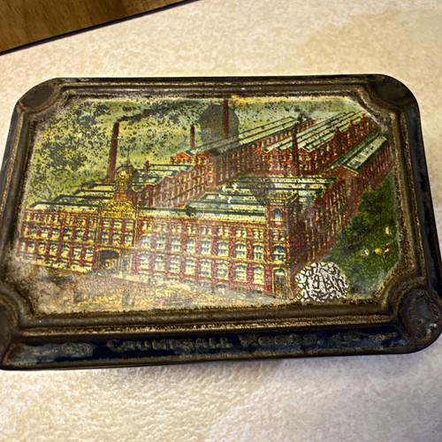 Cws vintage biscuit - tin, food