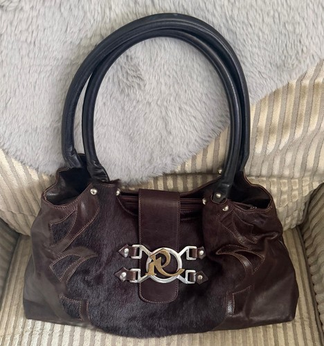 Ripani brown black - brown&, leather