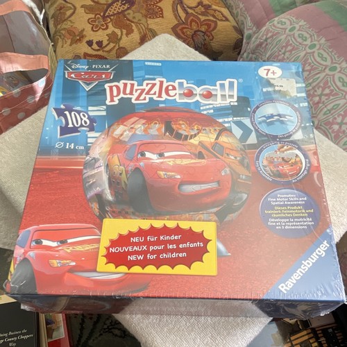 Disney cars puzzle - cars, ball