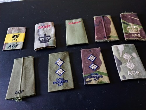 Army cadet force - force, ranks