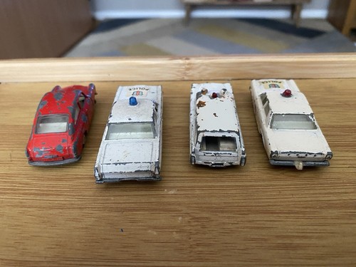 Vintage toy vehicles police - vehicles,