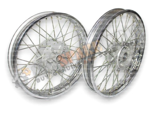 Front and rear wheel - and, assy