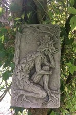 Stone garden large green man - garden,