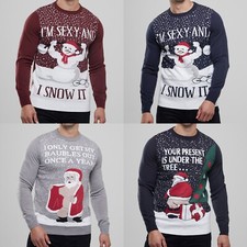 Mens Christmas Novelty Jumper