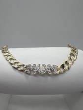 Solid 9ct Yellow Gold Mum 7mm