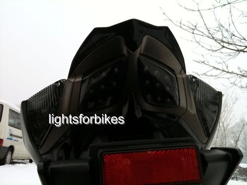 Led tail light black suzuki - led,