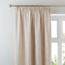 Dunelm Chenille Pencil Pleat