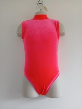 Velvet Sleeveless Lined Leotard including Matching Pony Cones