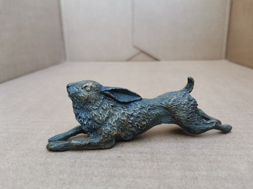 Austrian stamped bronze - stamped, hare