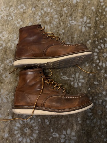 Red wing shoes brown - brown, leather