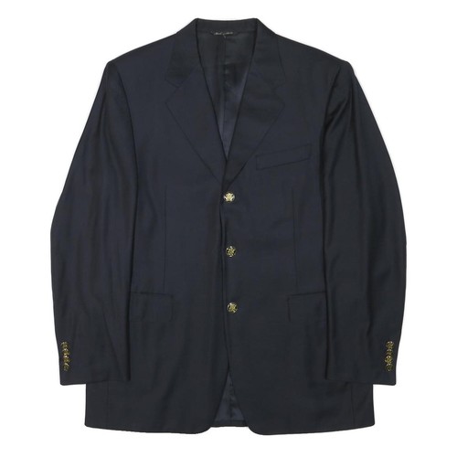 Canali mens navy blue wool - mens,