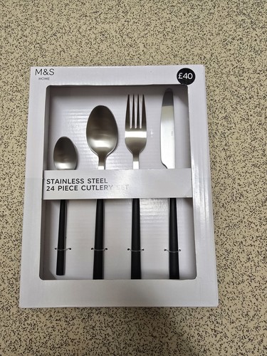 Home piece cutlery set - m&s,