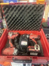 Workzone Titanium 18V Li-Ion Drill & Impact Driver kit Like Milwaukee Tool Case