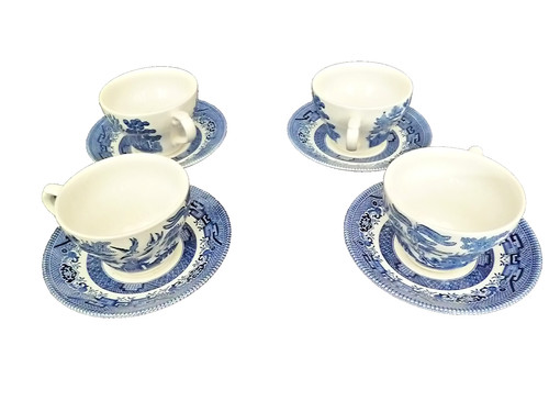 Four vintage churchill blue - four,