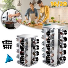 16/20 Jars Revolving Spice