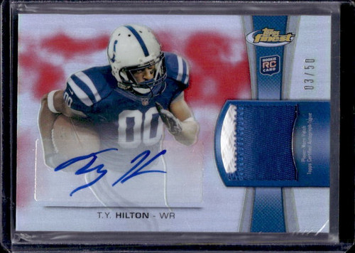 Hilton rookie auto 50 - ty,