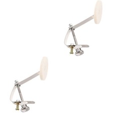  Set of 2 Drum Kit Mute Pads Sound Insulation Mufflers Dampening Damper Silencer