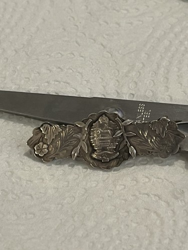 Solid silver sweetheart brooch - sweetheart,