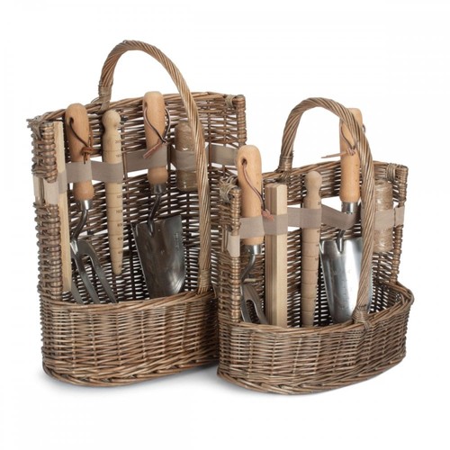 Garden tool willow basket - basket, set