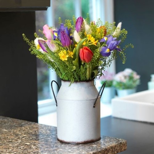 Piece metal milk churns - piece,