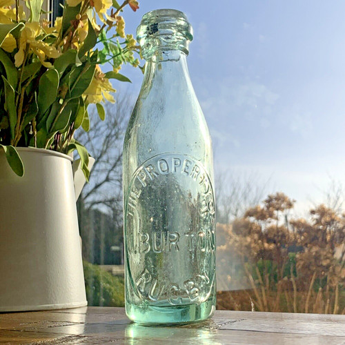 Antique glass the - the, property
