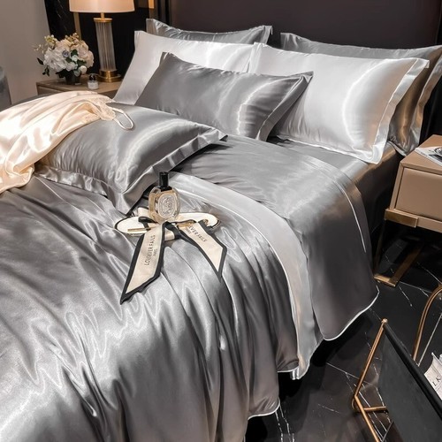 Mulberry silk satin bedding - uk,