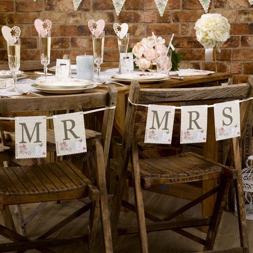 Mrs wedding bunting - mr,