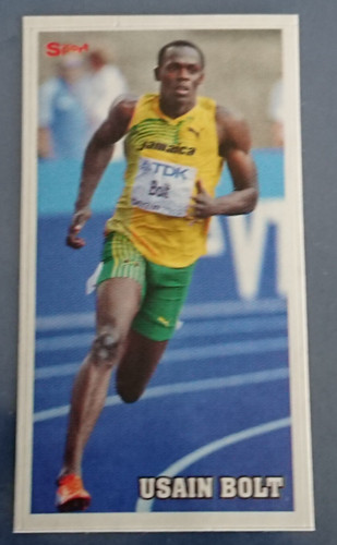 Usain bolt rookie card hand - bolt,