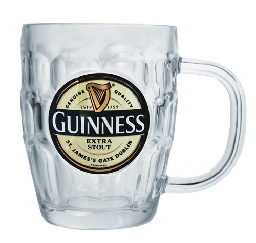 Guinness hobnail tankard - hobnail,