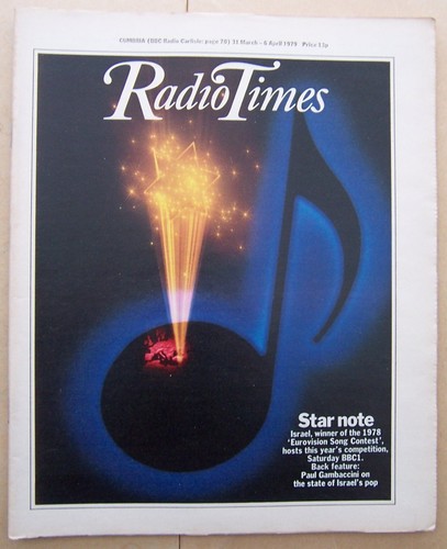 Radio times 1979 eurovision - radio, times/1979/eurovision