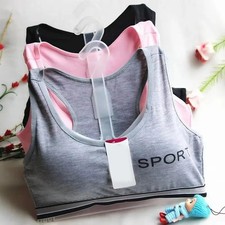 Teenagers Student Lingerie Brassiere Sport Maiden Girl Comfy Underwear Bra Teen