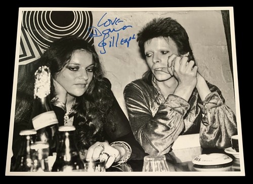 Signed dana gillespie photo - signed,