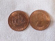 British pre-decimal half penny